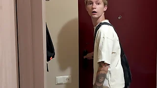 No52 Attaching 1 stepbrother came to visit&comma; concession for him try my big dick